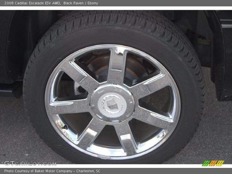 Black Raven / Ebony 2008 Cadillac Escalade ESV AWD