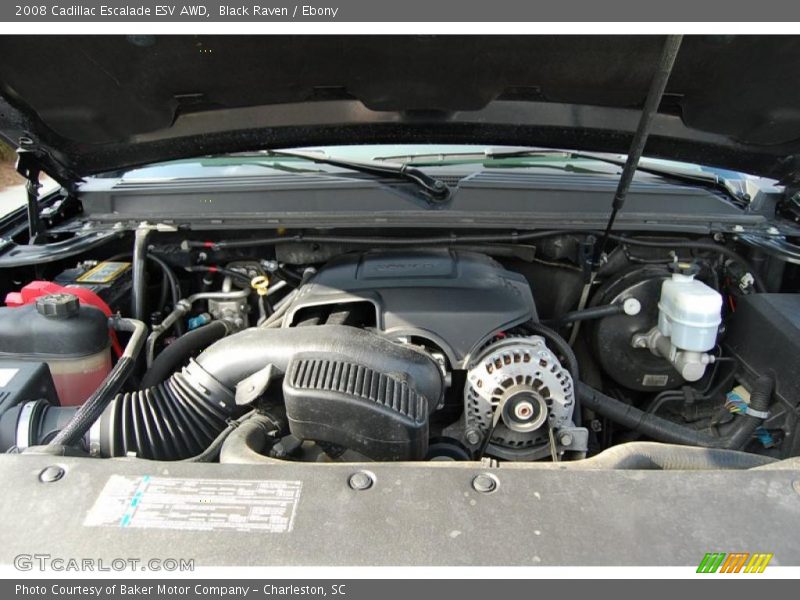 Black Raven / Ebony 2008 Cadillac Escalade ESV AWD