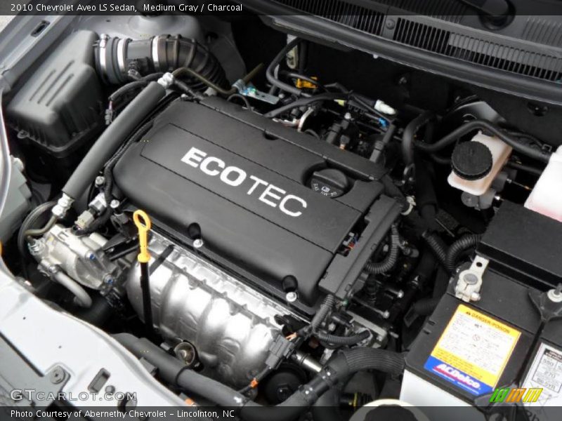 Medium Gray / Charcoal 2010 Chevrolet Aveo LS Sedan