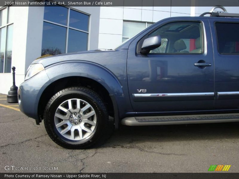 Silverton Blue / Cafe Latte 2008 Nissan Pathfinder LE V8 4x4
