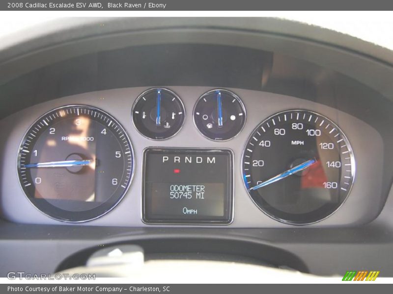 Black Raven / Ebony 2008 Cadillac Escalade ESV AWD