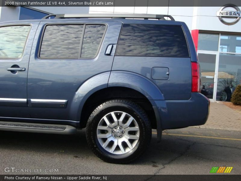 Silverton Blue / Cafe Latte 2008 Nissan Pathfinder LE V8 4x4