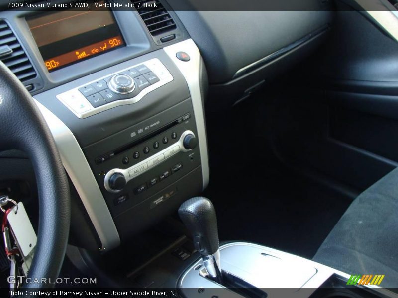 Merlot Metallic / Black 2009 Nissan Murano S AWD