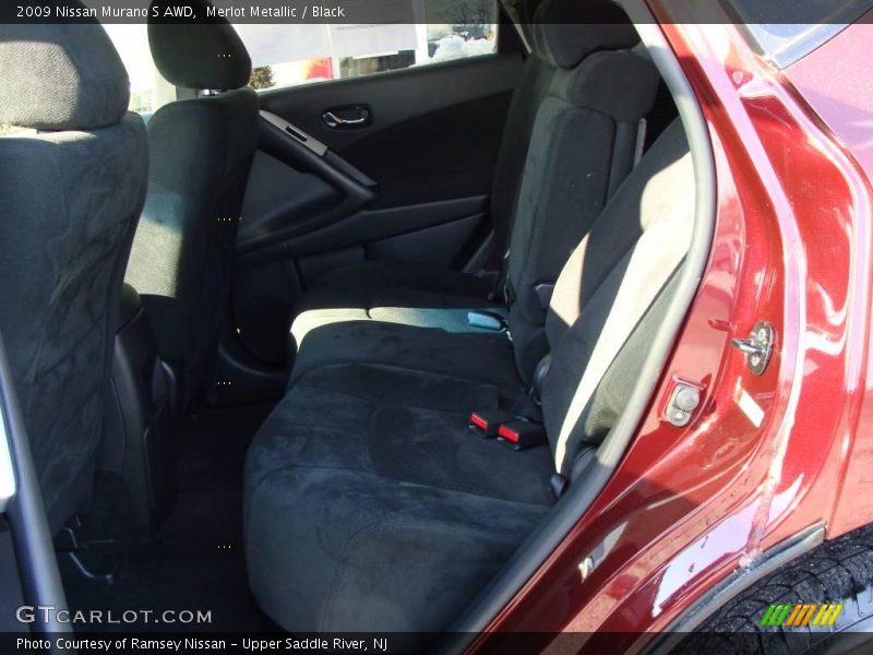 Merlot Metallic / Black 2009 Nissan Murano S AWD