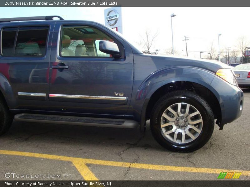 Silverton Blue / Cafe Latte 2008 Nissan Pathfinder LE V8 4x4