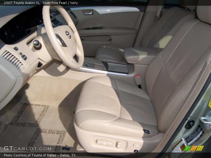 Silver Pine Pearl / Ivory 2007 Toyota Avalon XL