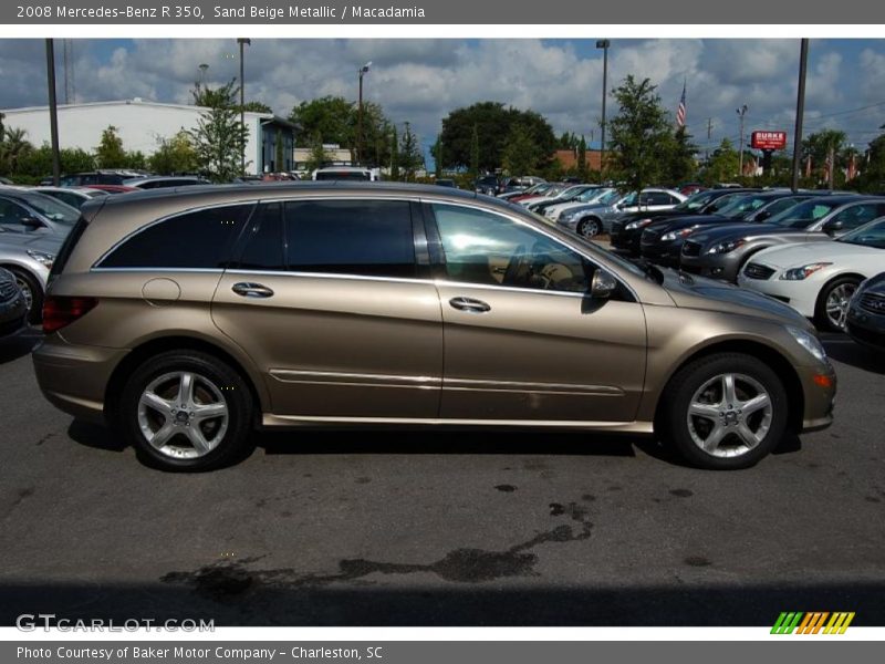 Sand Beige Metallic / Macadamia 2008 Mercedes-Benz R 350