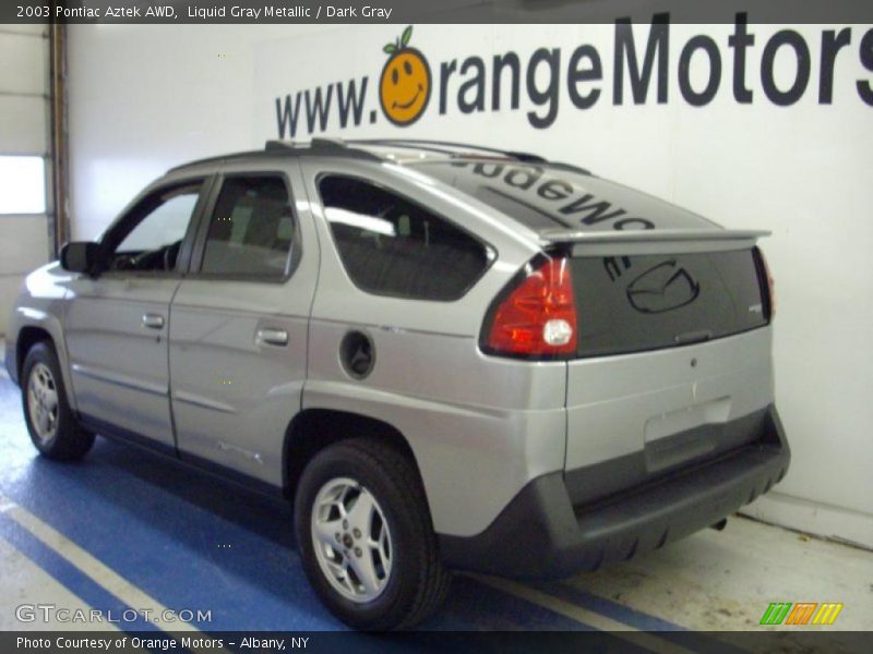 Liquid Gray Metallic / Dark Gray 2003 Pontiac Aztek AWD