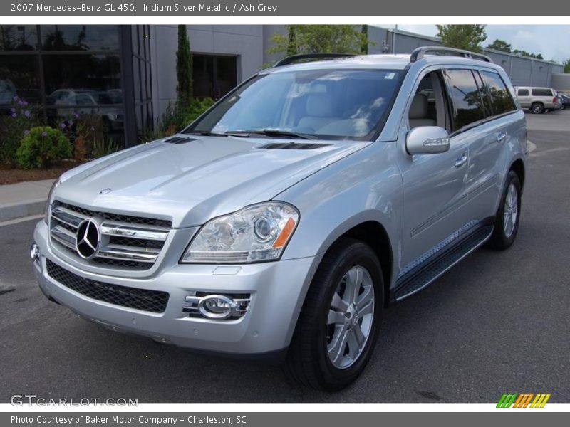 Iridium Silver Metallic / Ash Grey 2007 Mercedes-Benz GL 450