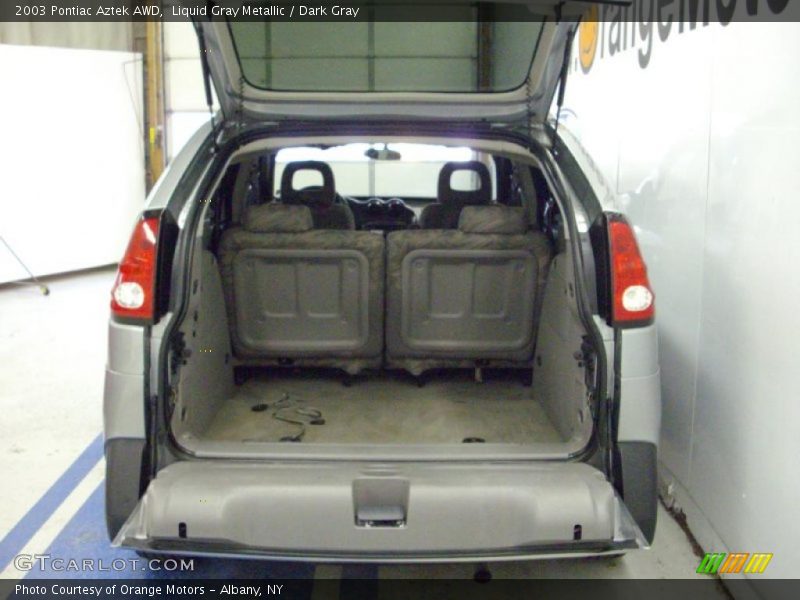 Liquid Gray Metallic / Dark Gray 2003 Pontiac Aztek AWD