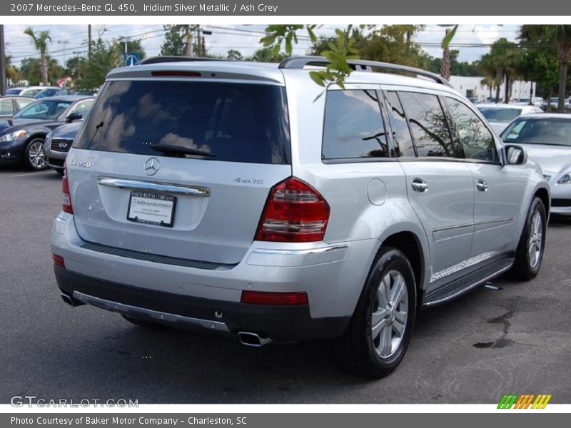 Iridium Silver Metallic / Ash Grey 2007 Mercedes-Benz GL 450