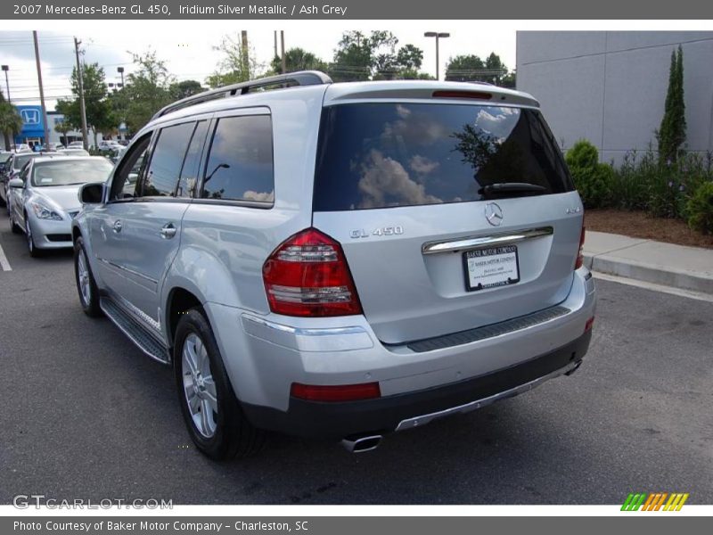 Iridium Silver Metallic / Ash Grey 2007 Mercedes-Benz GL 450