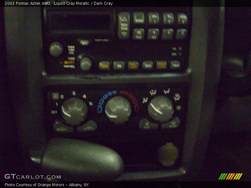 Liquid Gray Metallic / Dark Gray 2003 Pontiac Aztek AWD