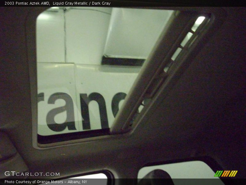 Liquid Gray Metallic / Dark Gray 2003 Pontiac Aztek AWD