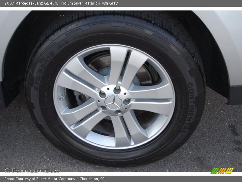 Iridium Silver Metallic / Ash Grey 2007 Mercedes-Benz GL 450
