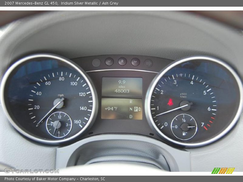 Iridium Silver Metallic / Ash Grey 2007 Mercedes-Benz GL 450