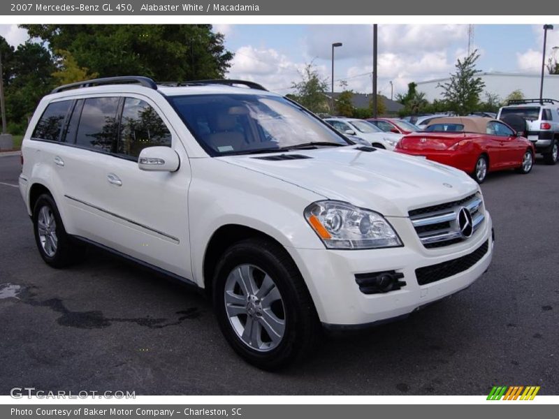 Alabaster White / Macadamia 2007 Mercedes-Benz GL 450