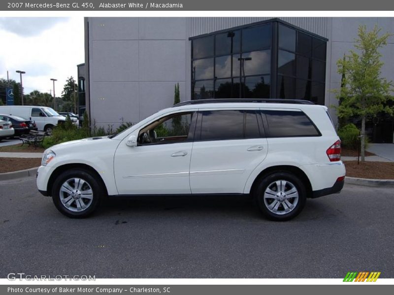 Alabaster White / Macadamia 2007 Mercedes-Benz GL 450