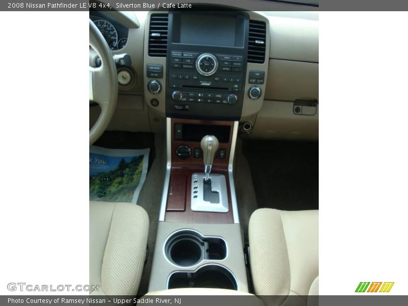 Silverton Blue / Cafe Latte 2008 Nissan Pathfinder LE V8 4x4