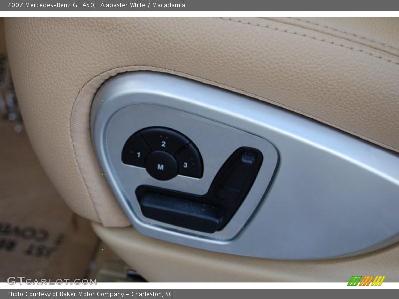 Alabaster White / Macadamia 2007 Mercedes-Benz GL 450