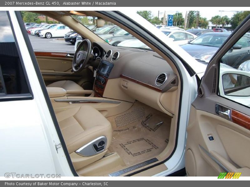 Alabaster White / Macadamia 2007 Mercedes-Benz GL 450