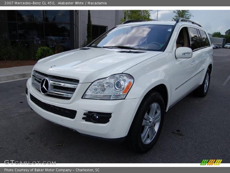 Alabaster White / Macadamia 2007 Mercedes-Benz GL 450