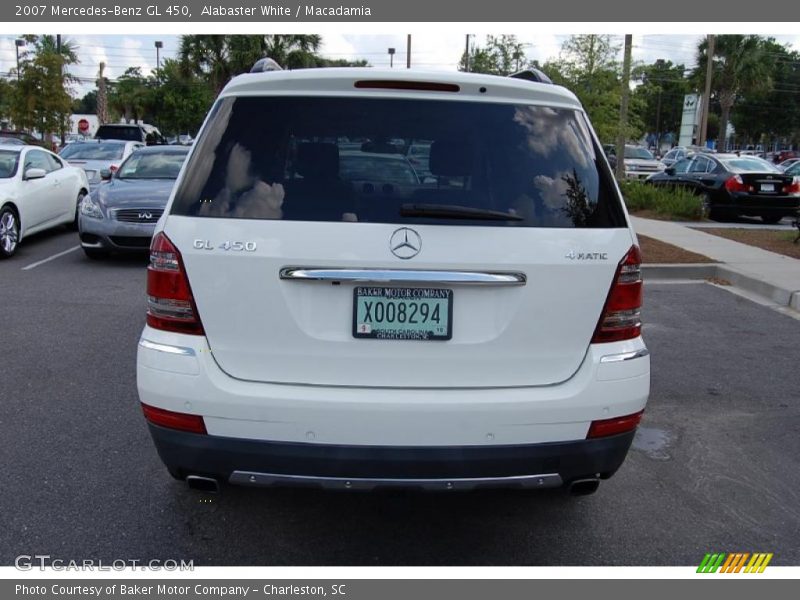 Alabaster White / Macadamia 2007 Mercedes-Benz GL 450