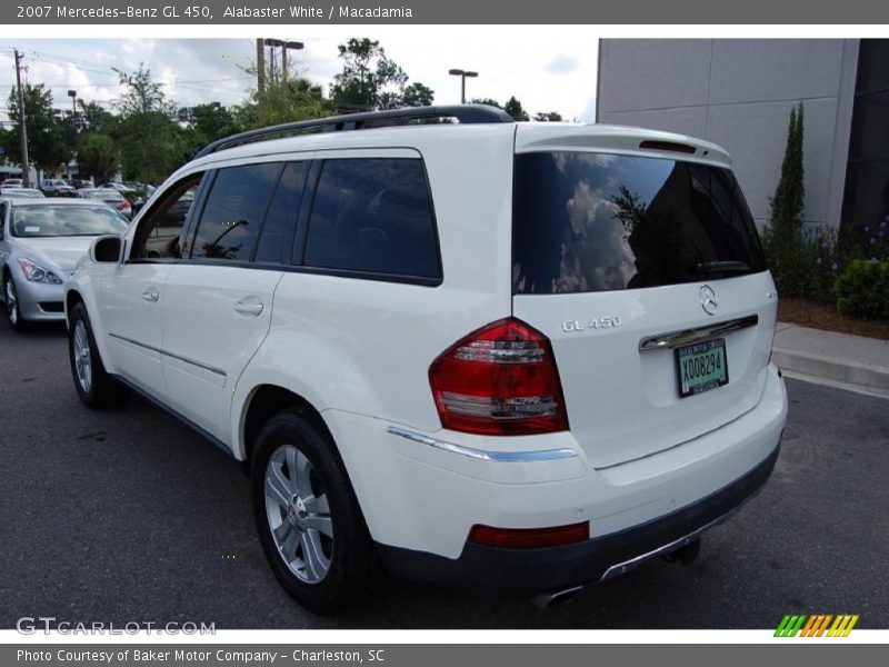 Alabaster White / Macadamia 2007 Mercedes-Benz GL 450