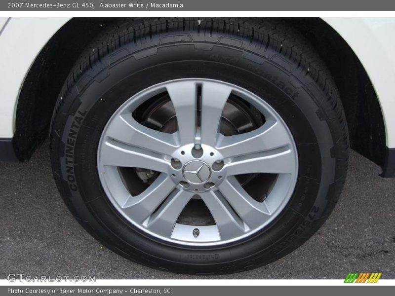 Alabaster White / Macadamia 2007 Mercedes-Benz GL 450