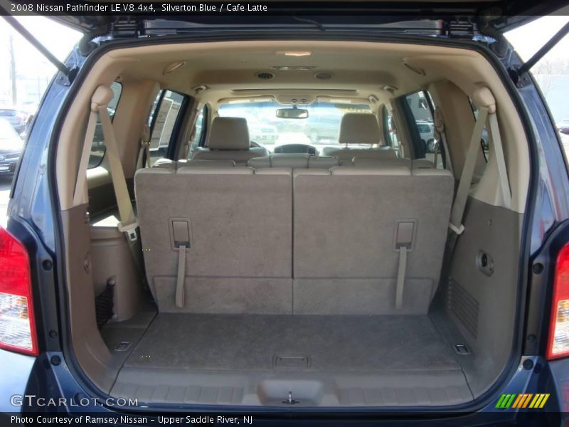 Silverton Blue / Cafe Latte 2008 Nissan Pathfinder LE V8 4x4