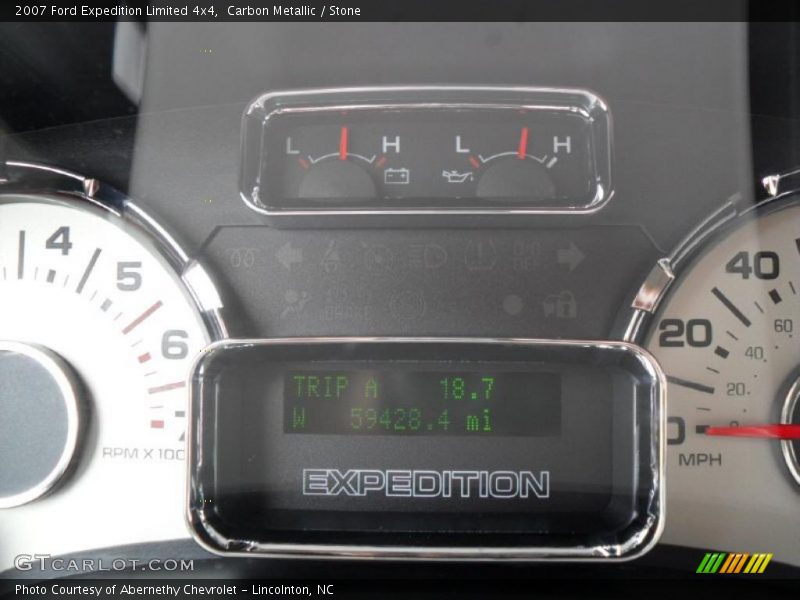 Carbon Metallic / Stone 2007 Ford Expedition Limited 4x4