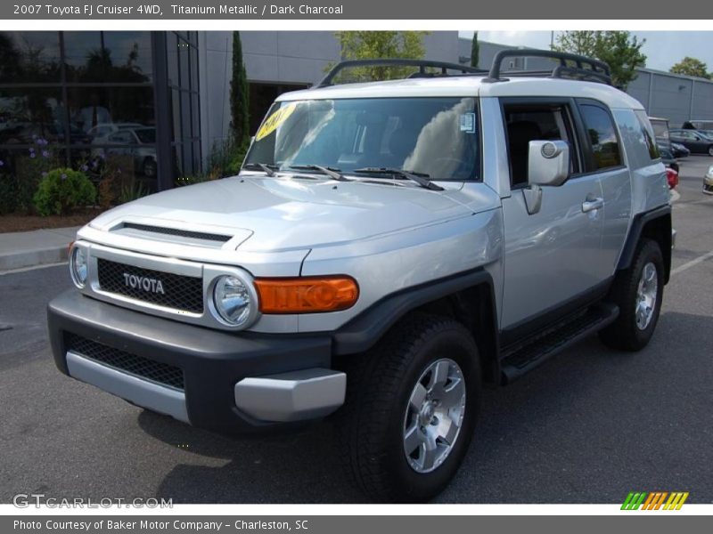 Titanium Metallic / Dark Charcoal 2007 Toyota FJ Cruiser 4WD