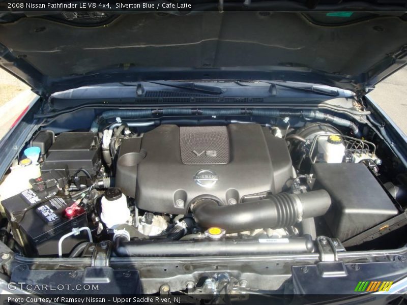 Silverton Blue / Cafe Latte 2008 Nissan Pathfinder LE V8 4x4