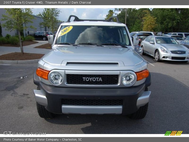 Titanium Metallic / Dark Charcoal 2007 Toyota FJ Cruiser 4WD