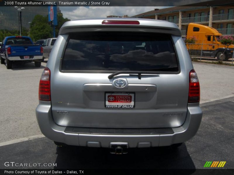 Titanium Metallic / Stone Gray 2008 Toyota 4Runner Limited