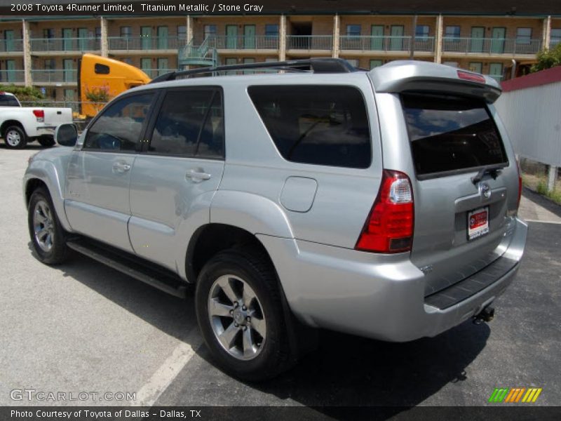 Titanium Metallic / Stone Gray 2008 Toyota 4Runner Limited