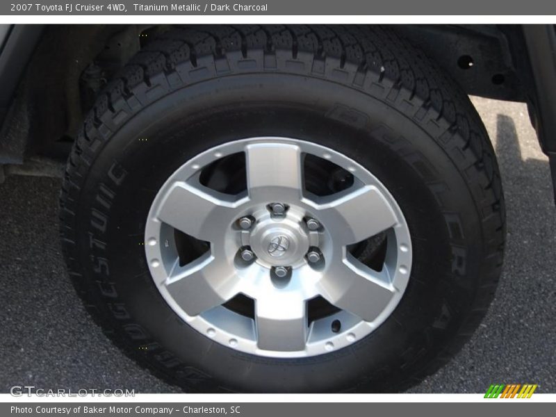 Titanium Metallic / Dark Charcoal 2007 Toyota FJ Cruiser 4WD