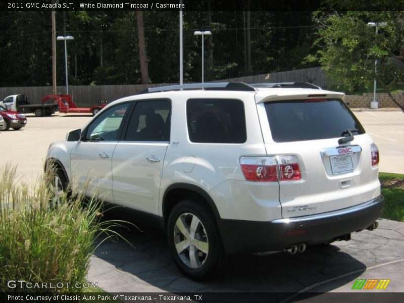 White Diamond Tintcoat / Cashmere 2011 GMC Acadia SLT