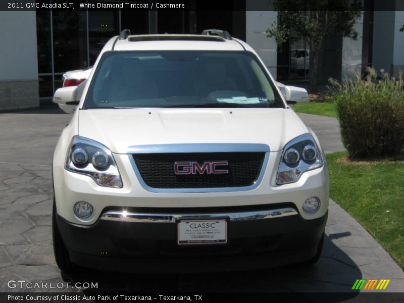 White Diamond Tintcoat / Cashmere 2011 GMC Acadia SLT