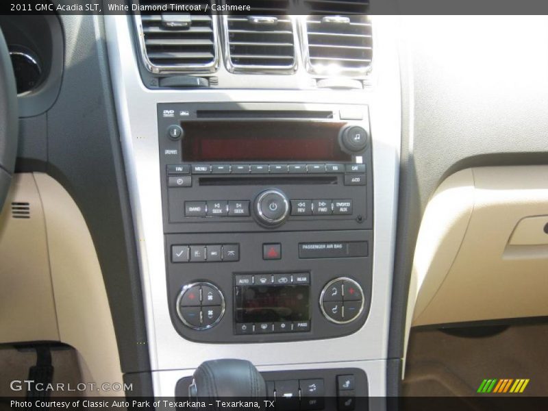 White Diamond Tintcoat / Cashmere 2011 GMC Acadia SLT