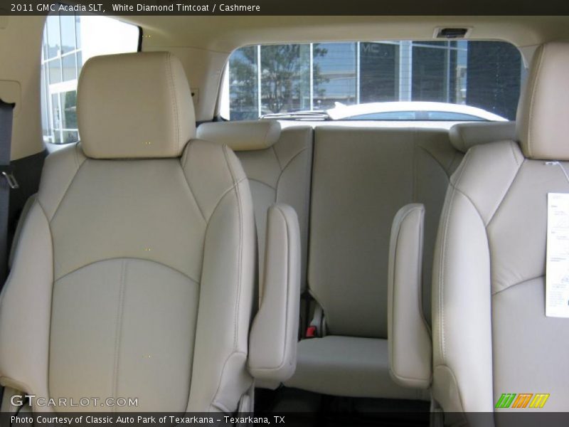 White Diamond Tintcoat / Cashmere 2011 GMC Acadia SLT