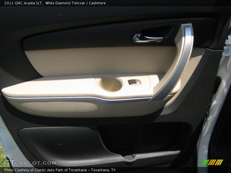 White Diamond Tintcoat / Cashmere 2011 GMC Acadia SLT