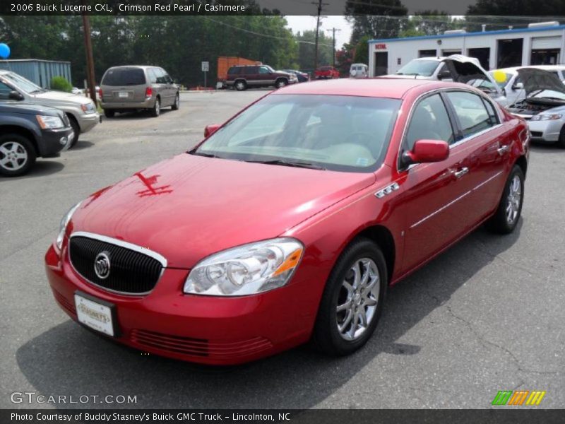 Crimson Red Pearl / Cashmere 2006 Buick Lucerne CXL