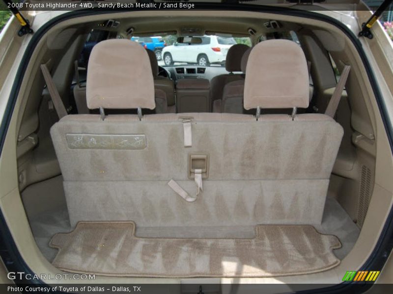Sandy Beach Metallic / Sand Beige 2008 Toyota Highlander 4WD
