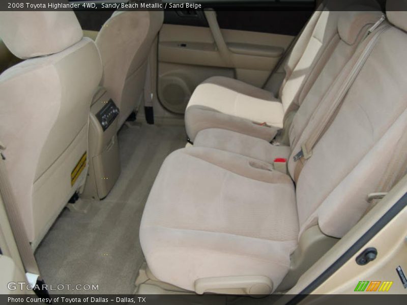 Sandy Beach Metallic / Sand Beige 2008 Toyota Highlander 4WD