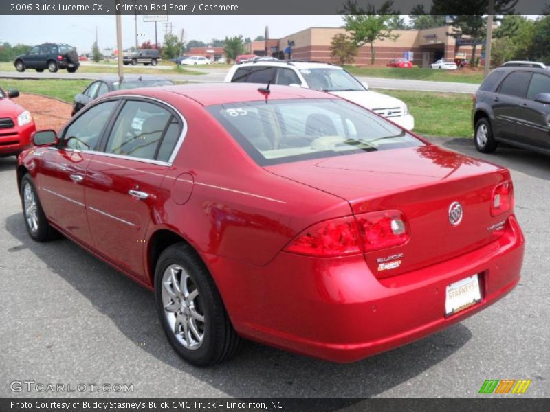 Crimson Red Pearl / Cashmere 2006 Buick Lucerne CXL