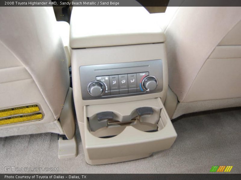 Sandy Beach Metallic / Sand Beige 2008 Toyota Highlander 4WD