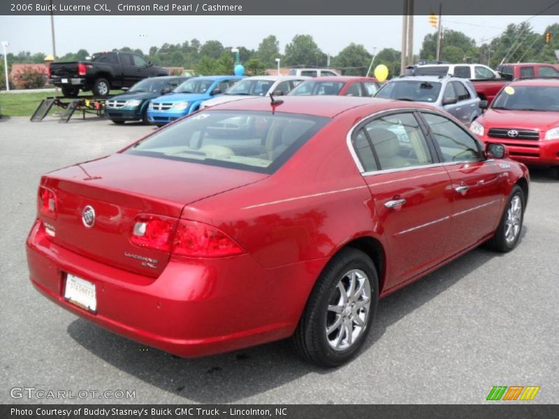 Crimson Red Pearl / Cashmere 2006 Buick Lucerne CXL