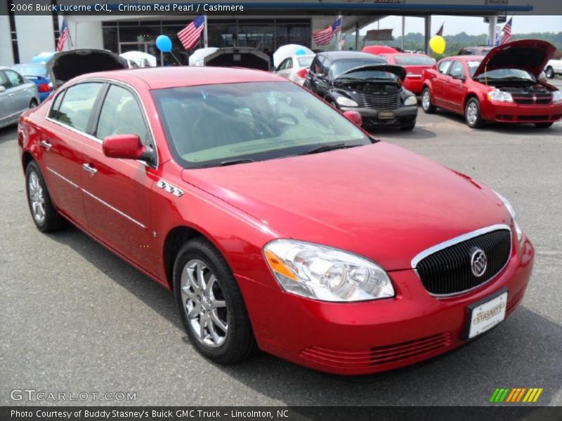 Crimson Red Pearl / Cashmere 2006 Buick Lucerne CXL