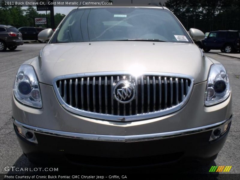 Gold Mist Metallic / Cashmere/Cocoa 2011 Buick Enclave CX